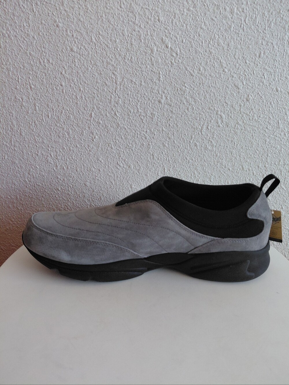 New,without box Propet Men's Stability Slip On Sneaker Dark Gray - Picture 9 of 14